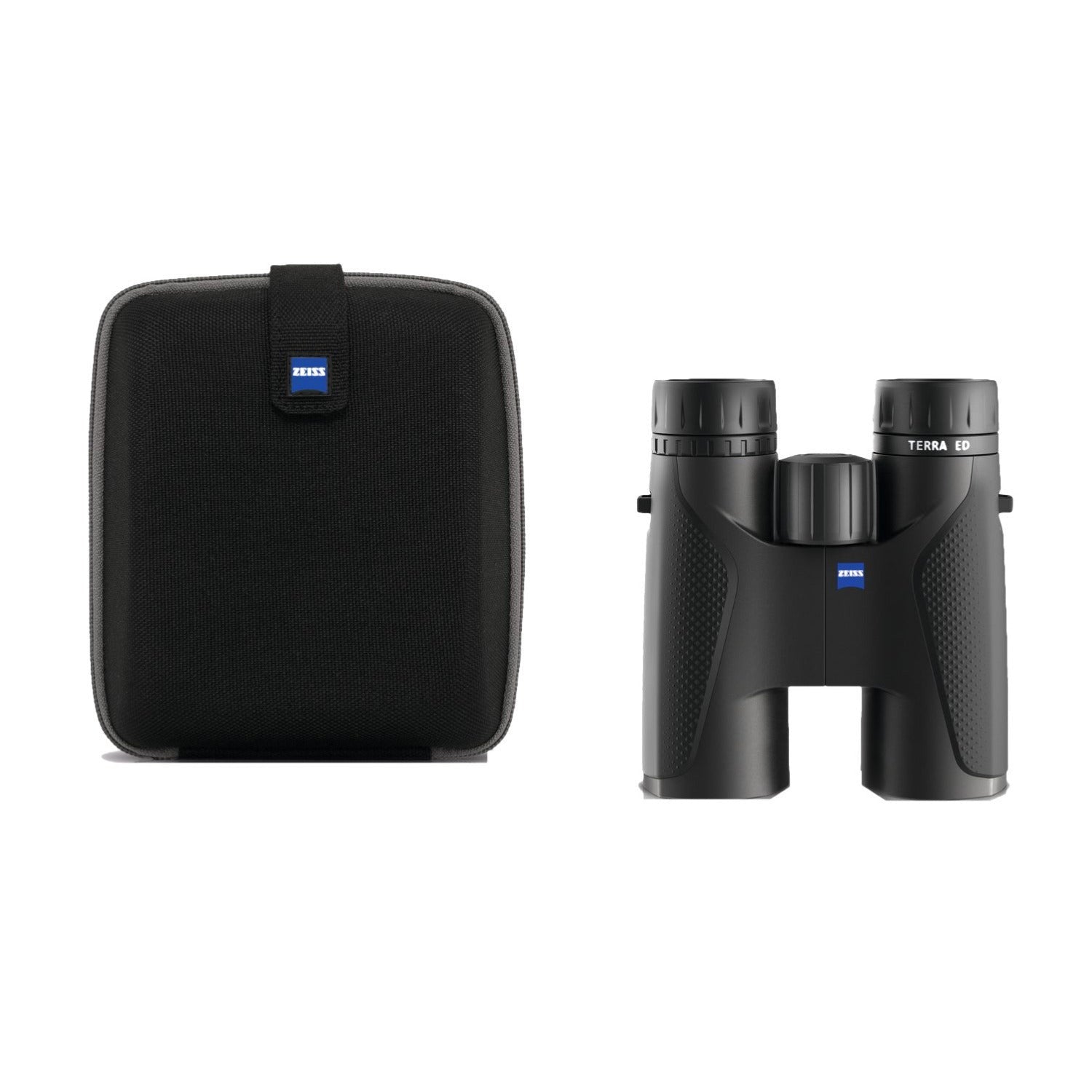 Zeiss 10x42 Terra ED Binoculars (Black) and Zeiss Cleaning Kit Bundle