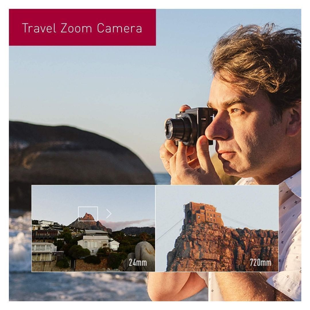 Panasonic LUMIX DC-ZS80D Travel Zoom Camera, 30x Optical Zoom (Black) (Certified Refurbished)