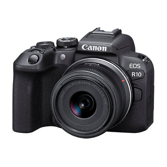 Canon EOS R10 Mirrorless Camera with RF-S 18-45mm Lens and Accessories Bundle