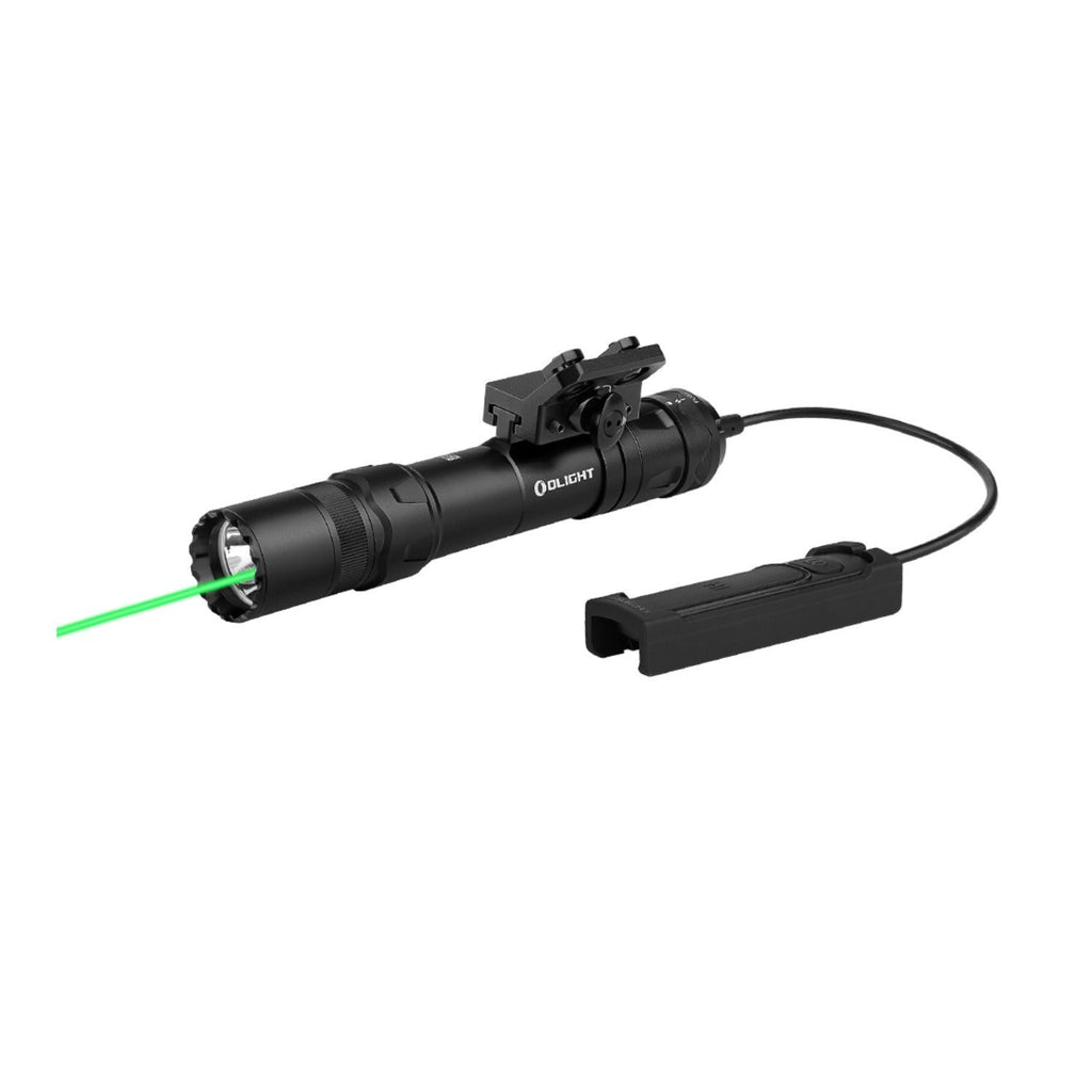 Olight Odin GL M Rechargeable Flashlight with Green Laser (M-LOK, Black)