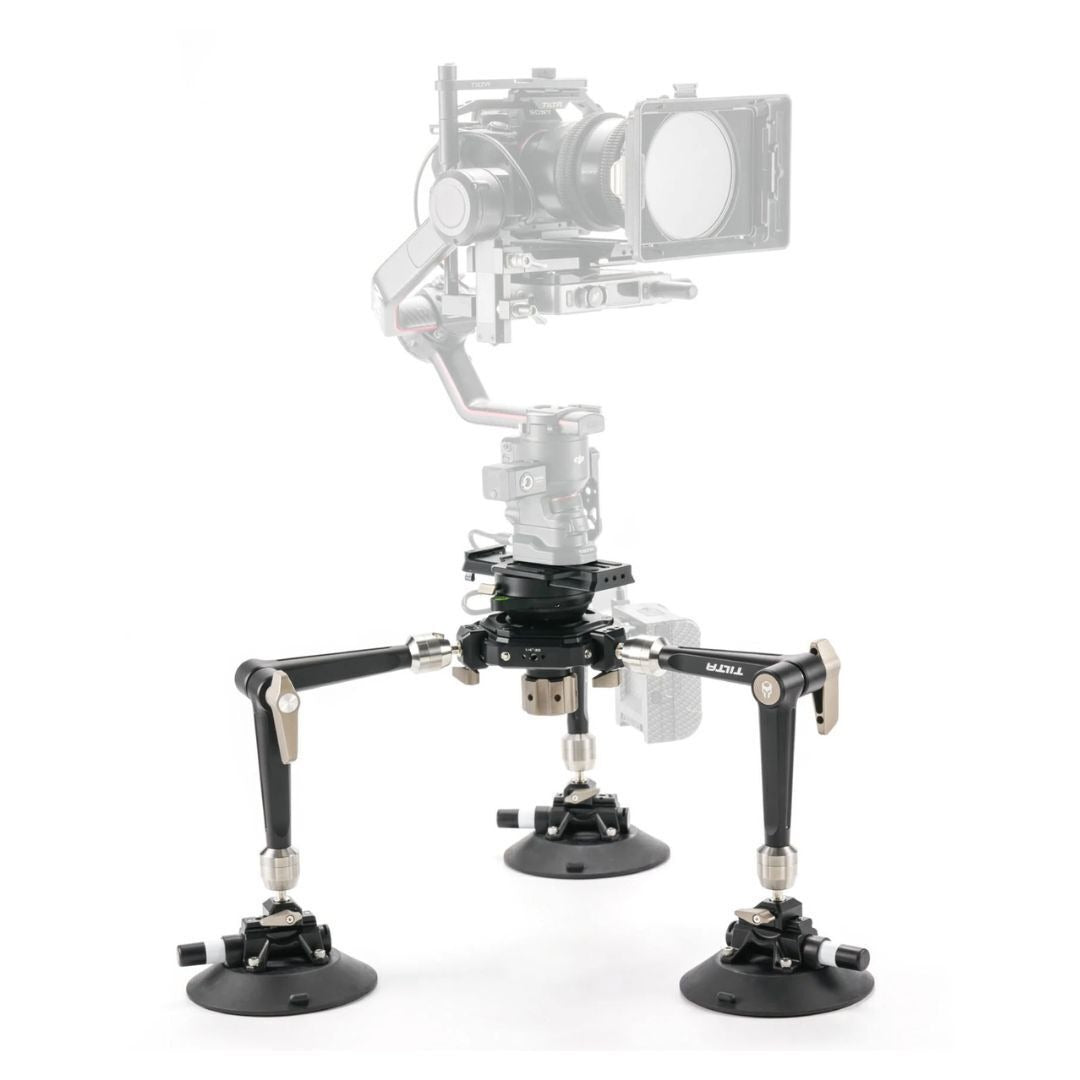 Tilta Hydra Articulating Car Mounting System with 75mm Bowl Head and Lightweight Design (Black)