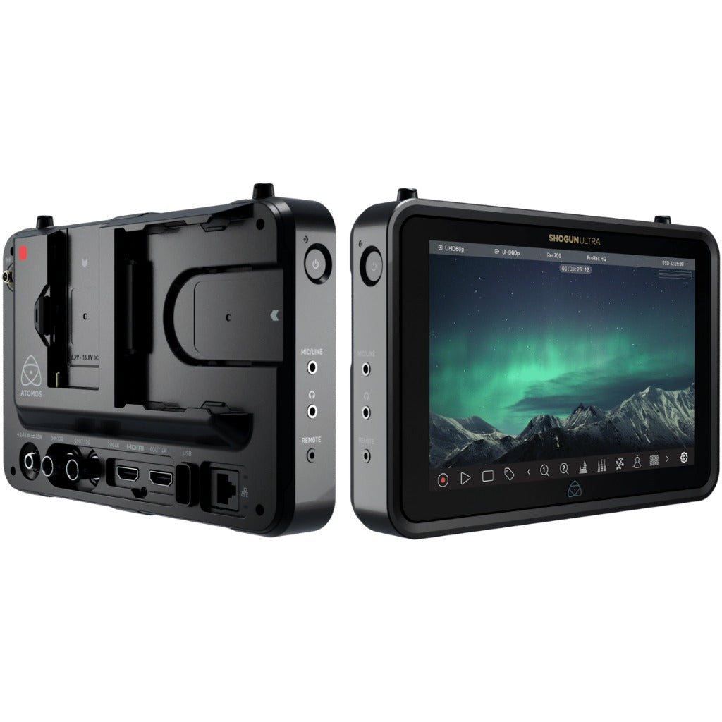 Atomos Shogun Ultra 7-Inch HDR Monitor-Recorder 8K Raw Bundle