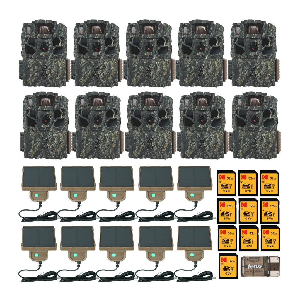 Browning Trail Camera Dark Ops 40MP FHDR Trail Camera (10-Pack) Bundle