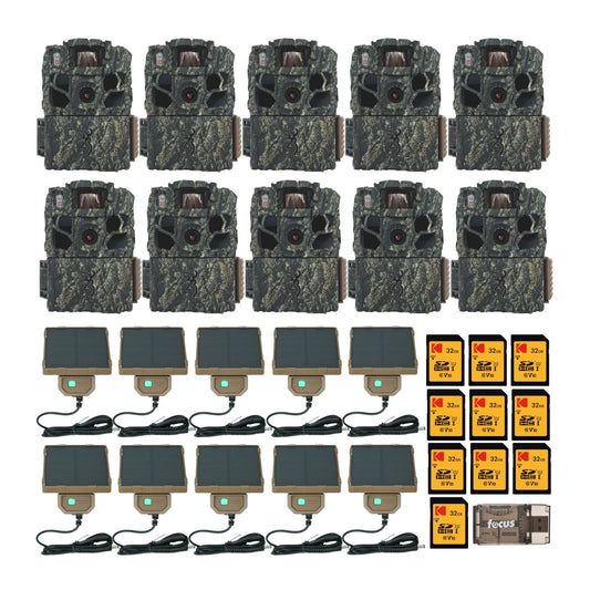 Browning Trail Camera Dark Ops 40MP FHDR Trail Camera (10-Pack) Bundle