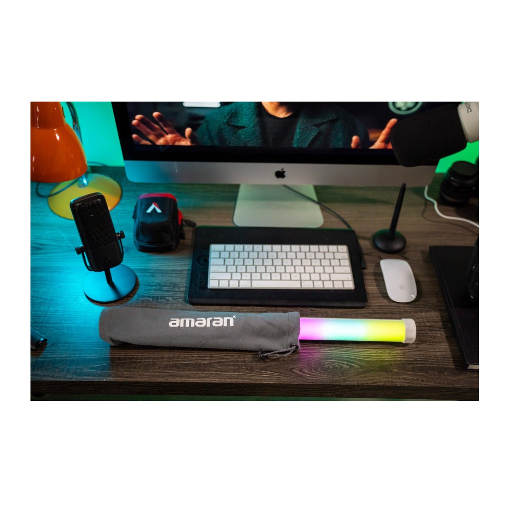 Amaran RGBWW Color PT1c LED 1-Foot Pixel Tube with 4 Independently Controllable Pixels (LED Engines)