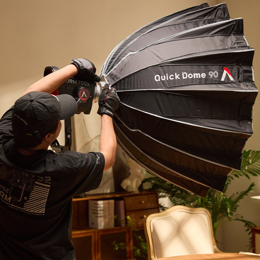 Aputure Quick Dome 90 Circular Bowens Mount 35 inches Softbox