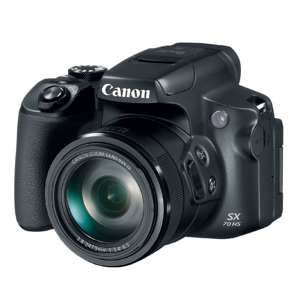 Canon PowerShot SX70 HS Long Zoom Digital Camera with 64GB SD Card Bundle
