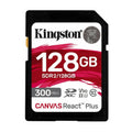 Kingston Canvas React Plus 128GB U3 V90 SDXC UHS-II SD Card