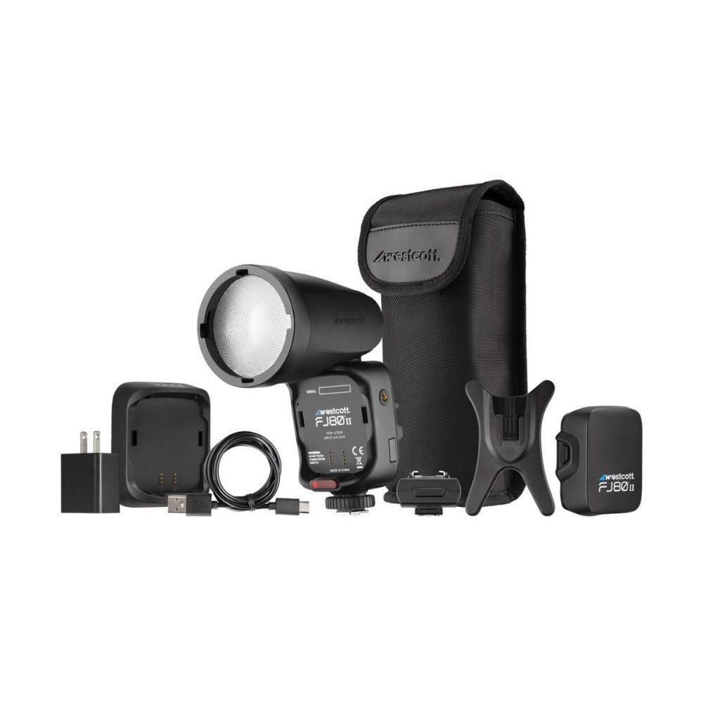Westcott FJ80 II M 80Ws Speedlight with Sony Adapter and FJ80 Pocket Box Pack