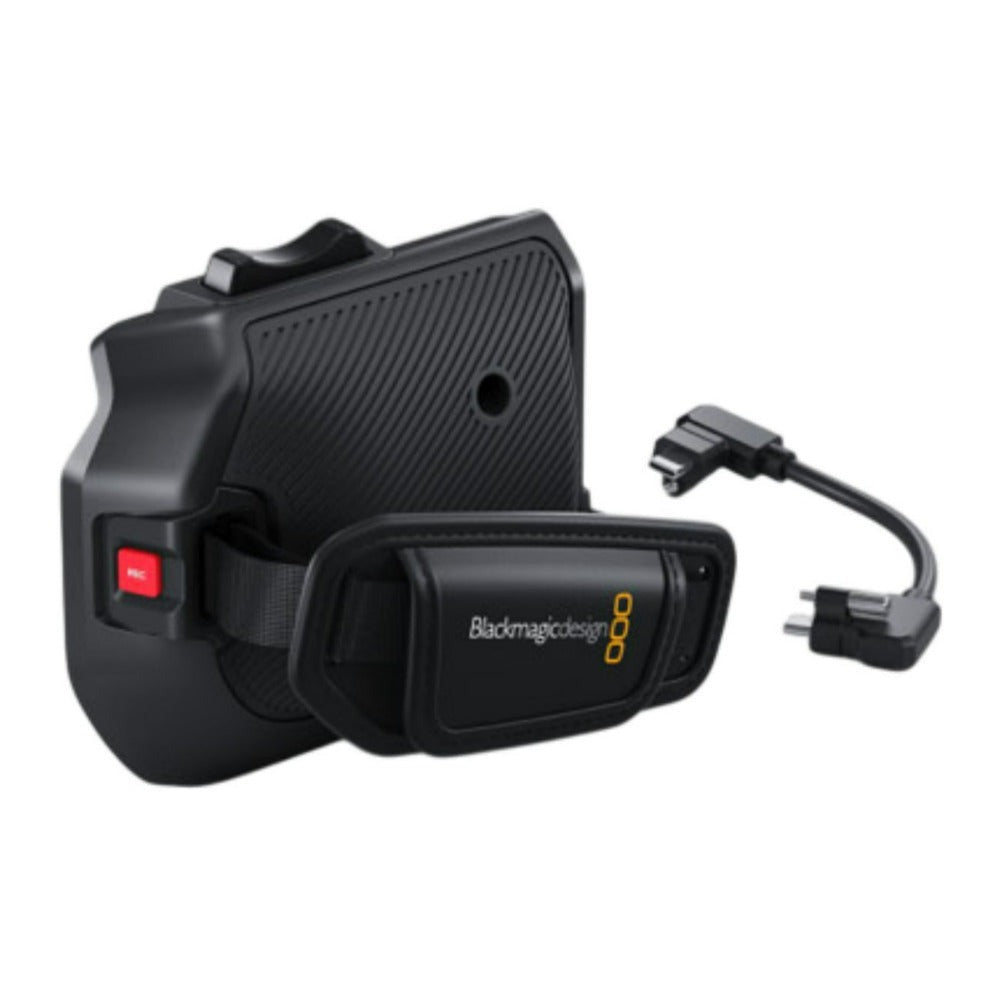 Blackmagic Design PYXIS Pro Grip for PYXIS Digital Film Camera with Stereo Microphone (Black)
