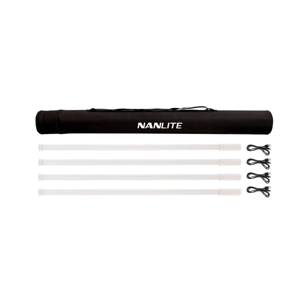 Nanlite PavoTube T8-7X RGBWW LED Pixel Tube 4-Light Kit