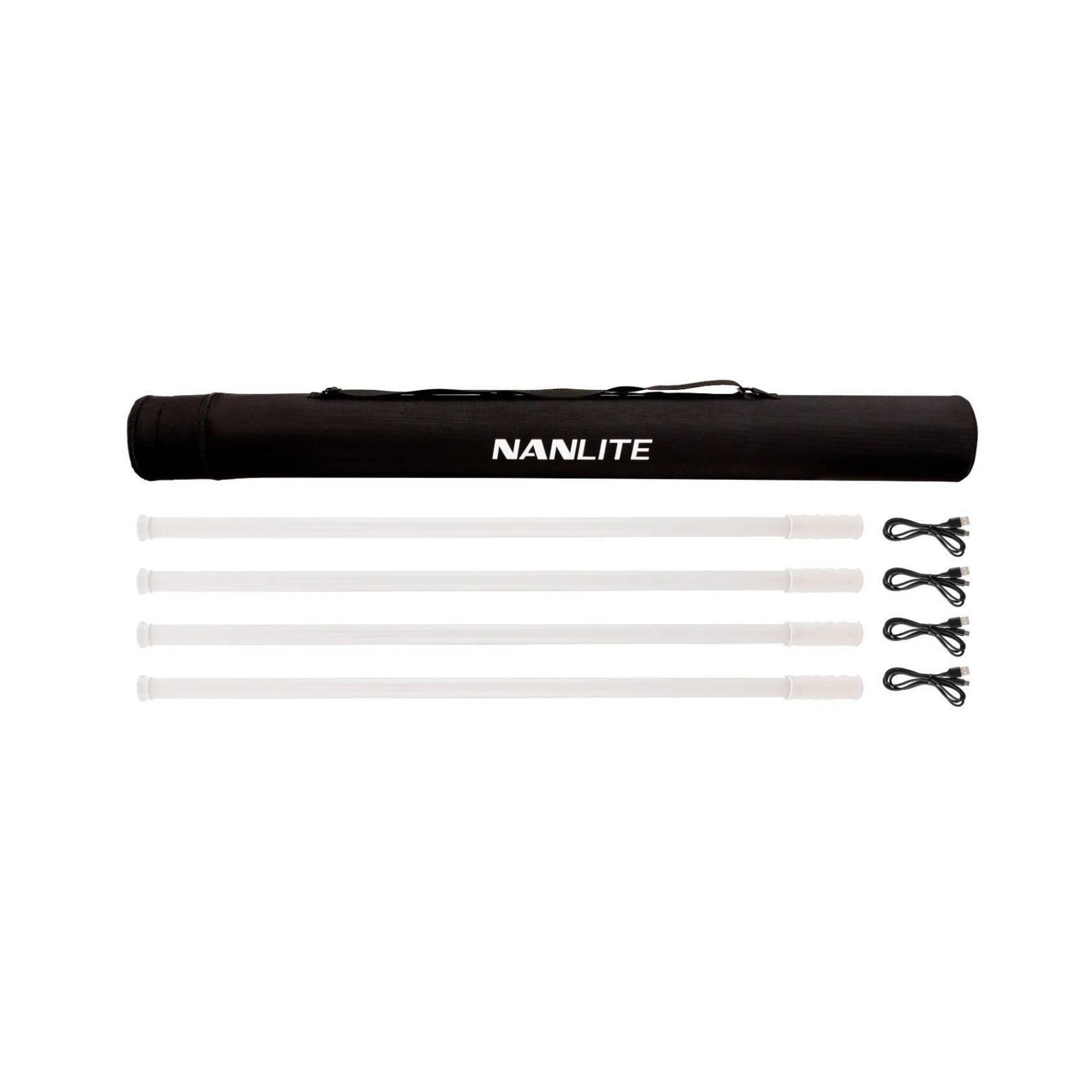 Nanlite PavoTube T8-7X RGBWW LED Pixel Tube 4-Light Kit