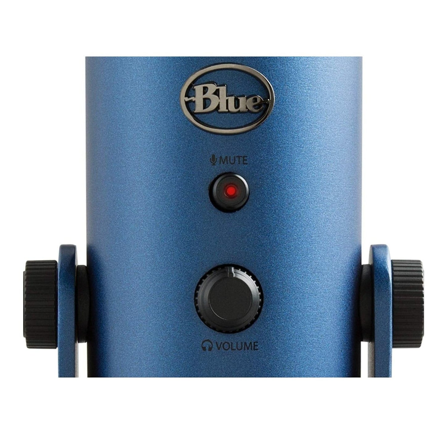 Blue Microphones Yeti USB Microphone (Midnight Blue) with Studio Stand Bundle