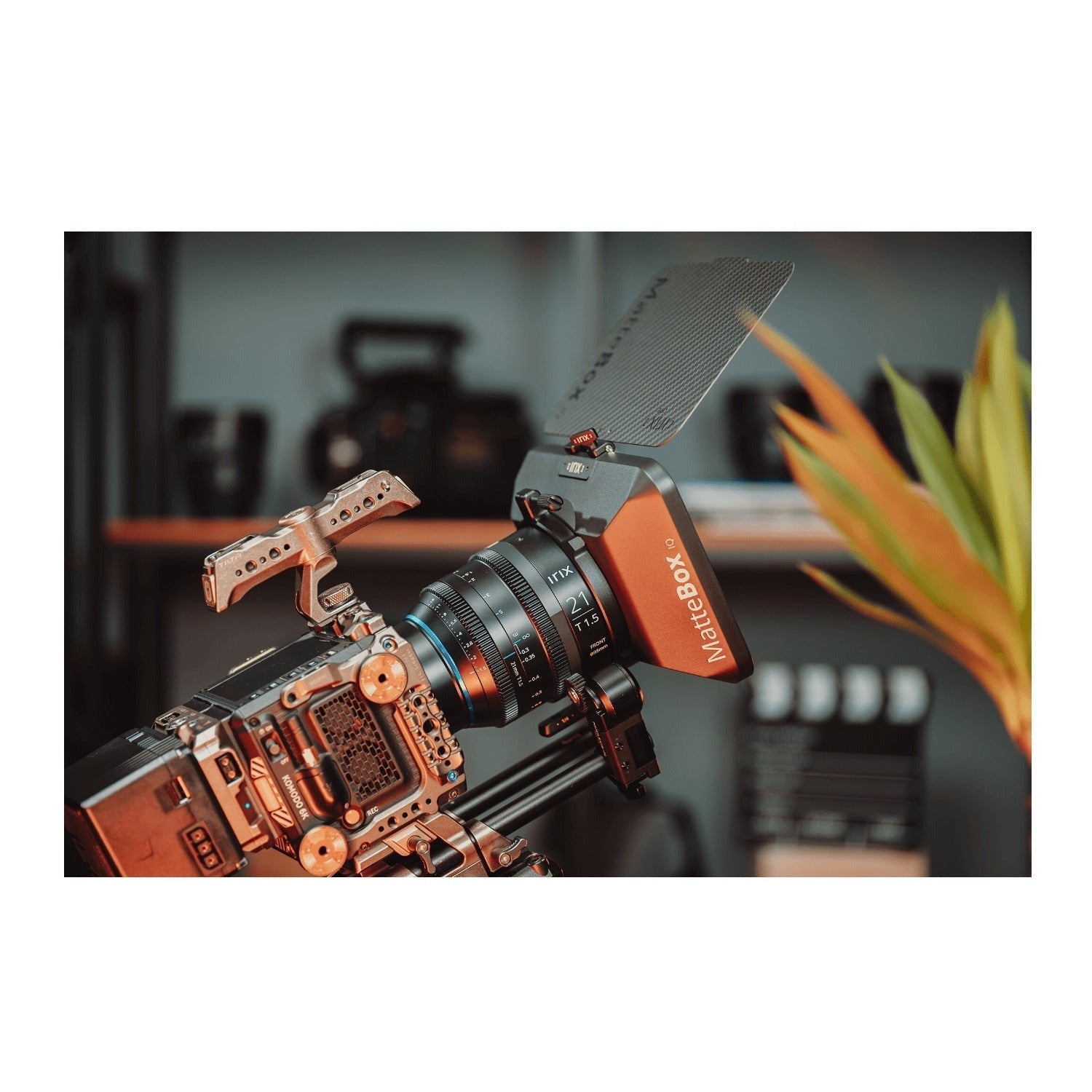 Irix Cine Matte Box IQ Carbon Fiber Compendium with MMS Magnetic Filter Mount