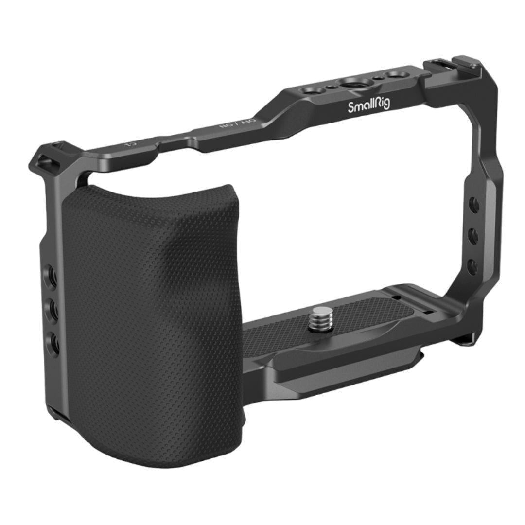 SmallRig Aluminum Alloy Formfitting Camera Cage with Built-In Rubber Pads and Grip for Sony ZV-E10