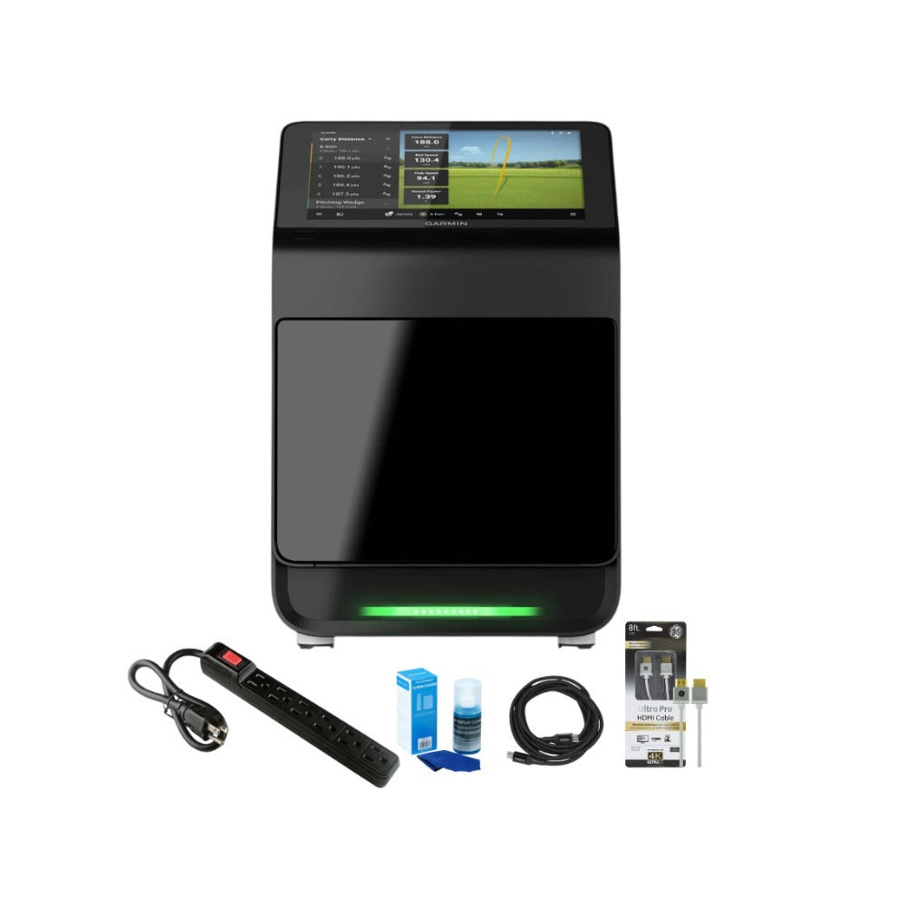 Garmin Approach R50 Premium Golf Simulator and Launch Monitor System Bundle