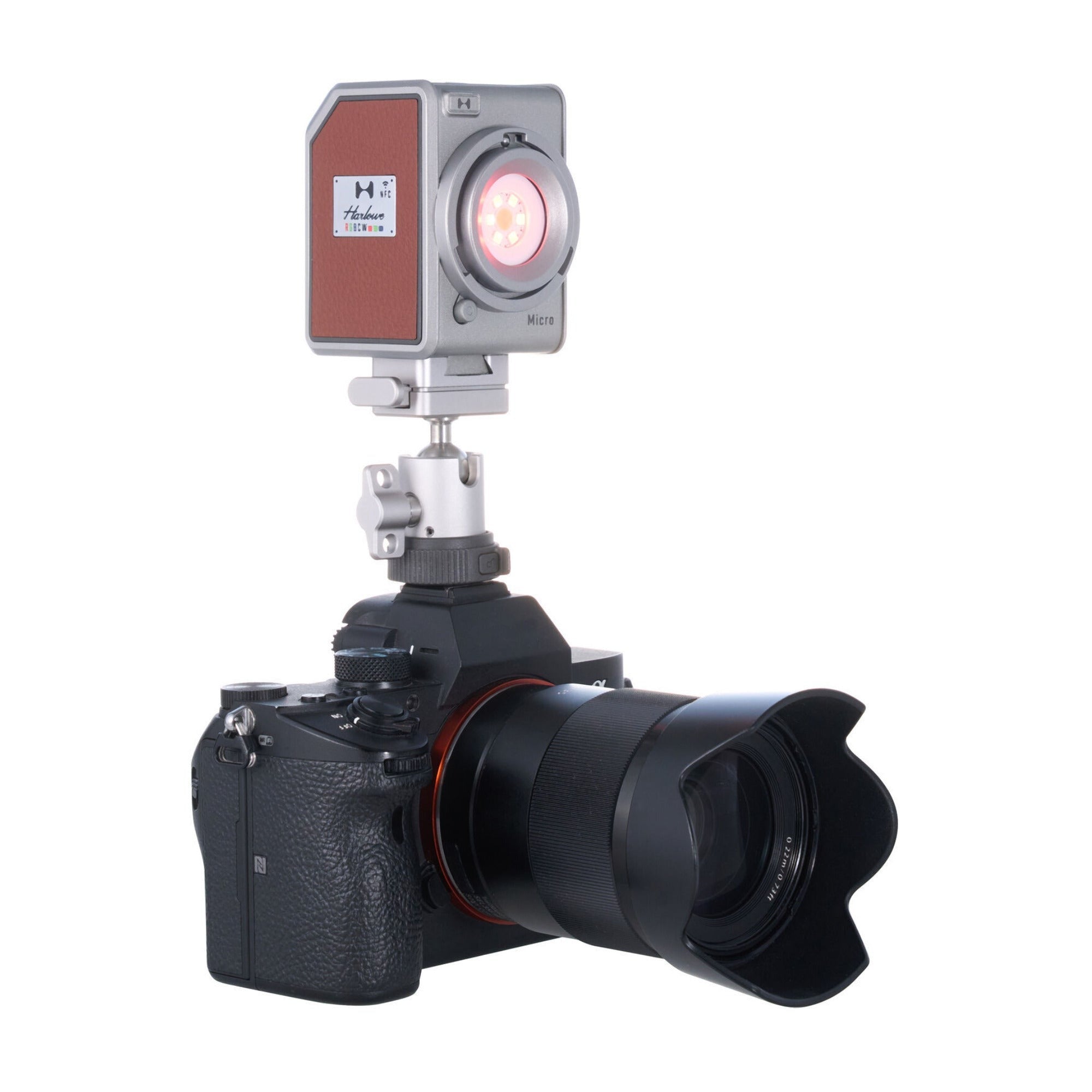 Harlowe Micro 8 Spectra RGBCW Video Light Tunable 170010,000K (Master Kit)