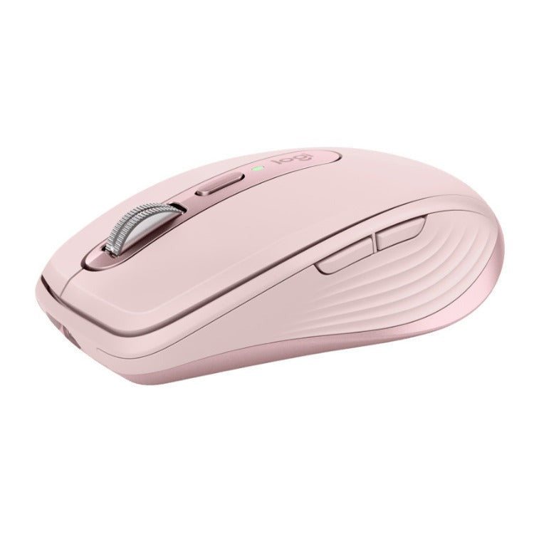 Logitech MX Anywhere 3 Compact Performance Mouse (Rose) and Kratos Extended Mouse Pad Bundle