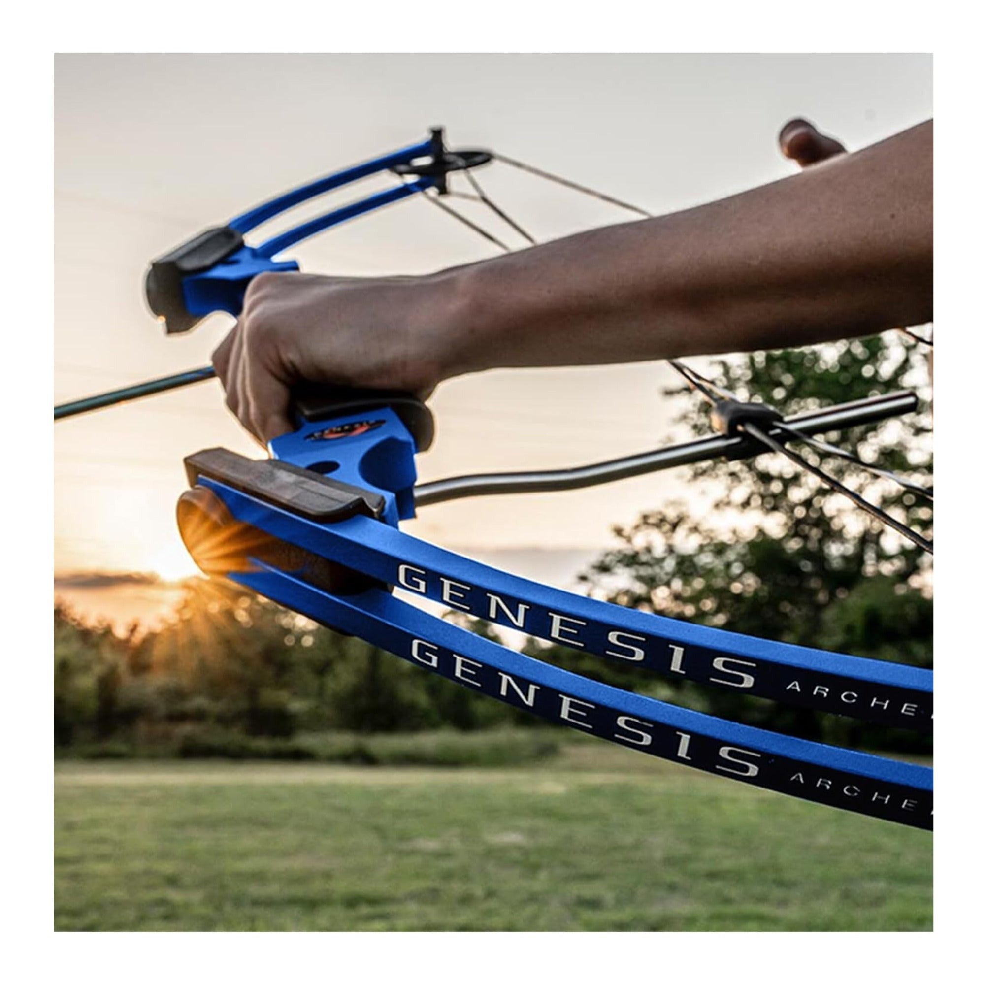 Genesis Bows Original Gen Bow Kit - Right-Hand, Zero Let-Off Design (Pink)
