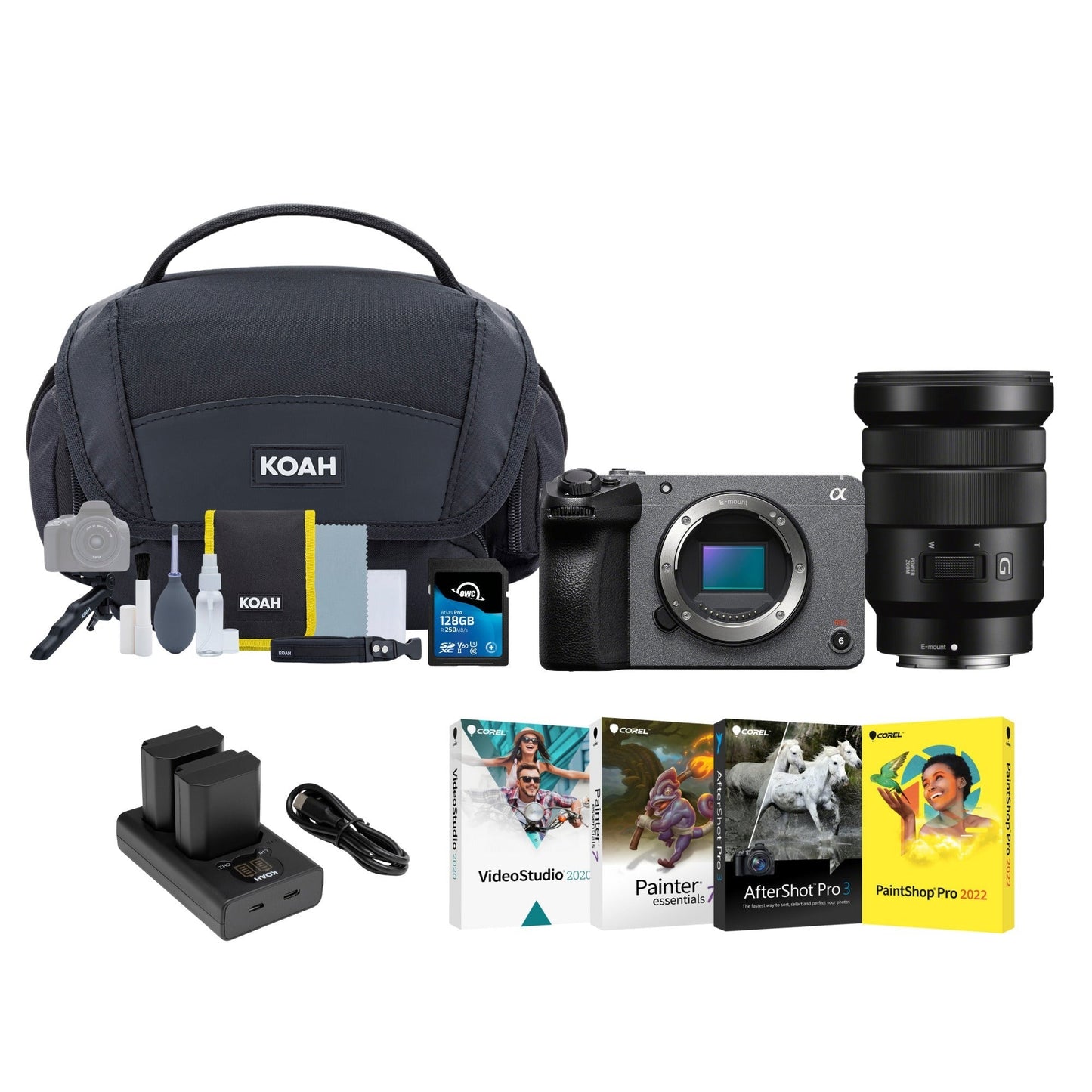 Sony Cinema Line FX30 Super 35 Camera and 18-105mm f/4 G OSS Lens Bundle