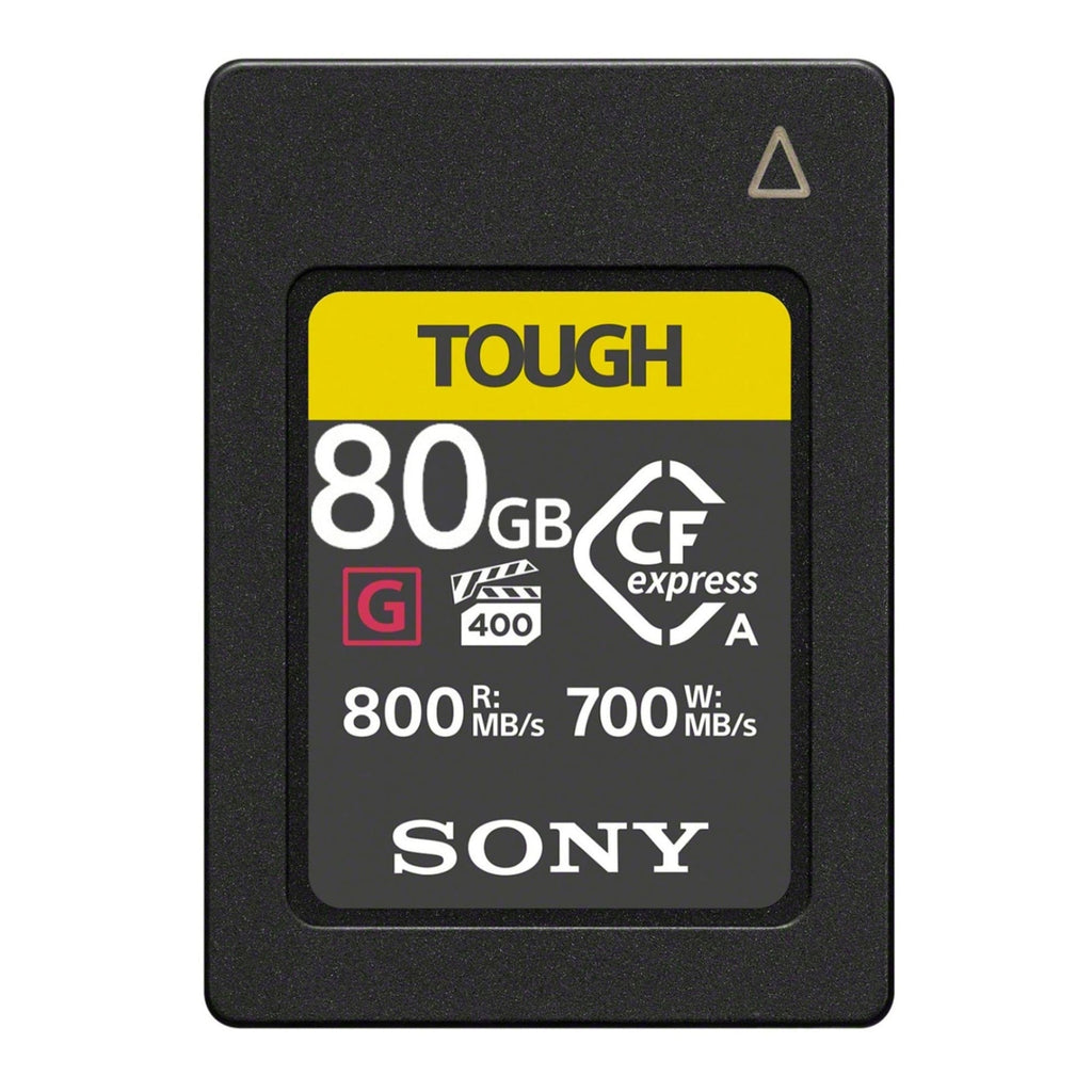 Sony CFexpress Type A 80GB Memory Card and Storage Carrying Case