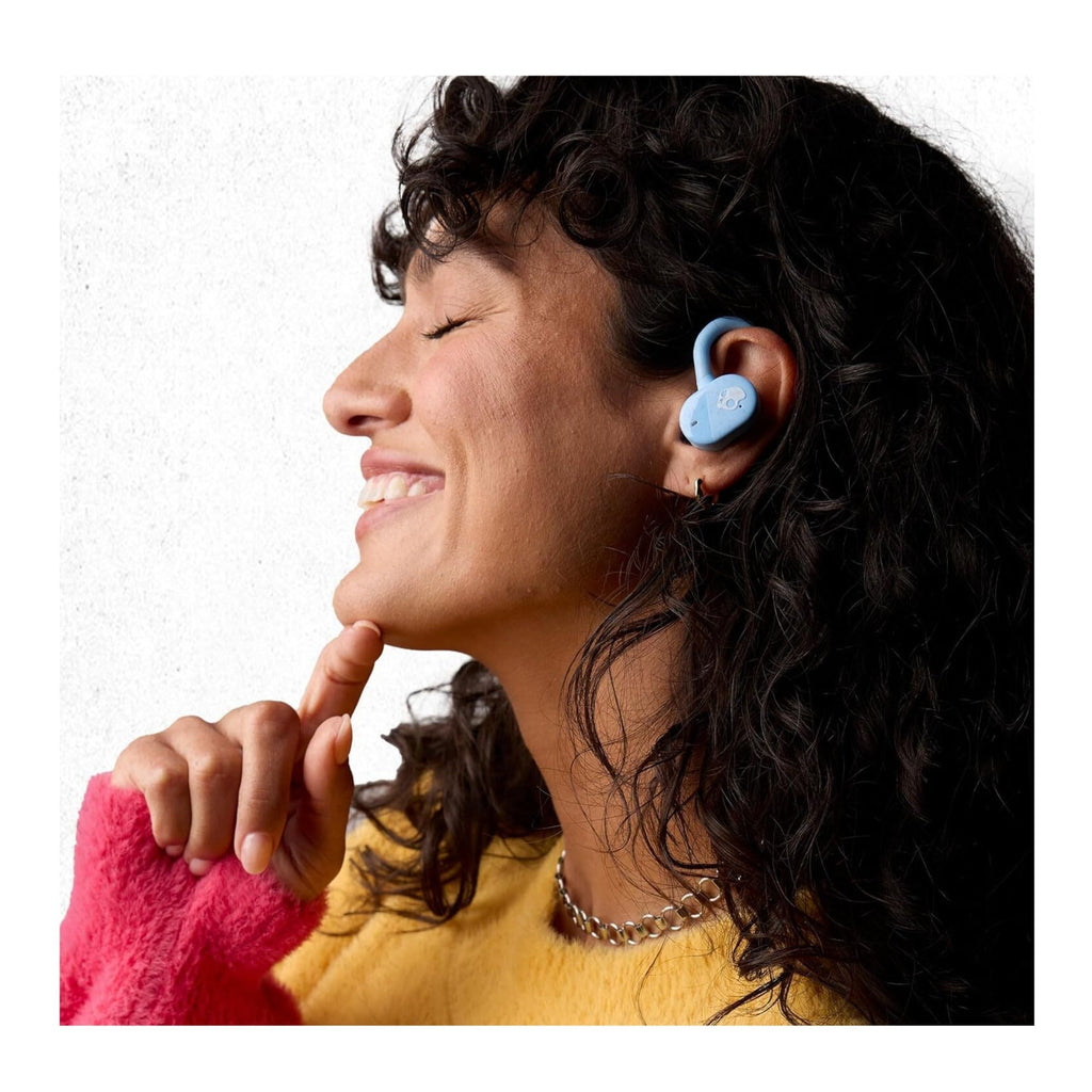 Skullcandy Push Play Active True Wireless Over-Ear Hanger Earbuds (Preppy Blue)