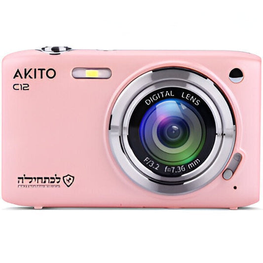AKITO PLUS C12 Digital Camera, Pink