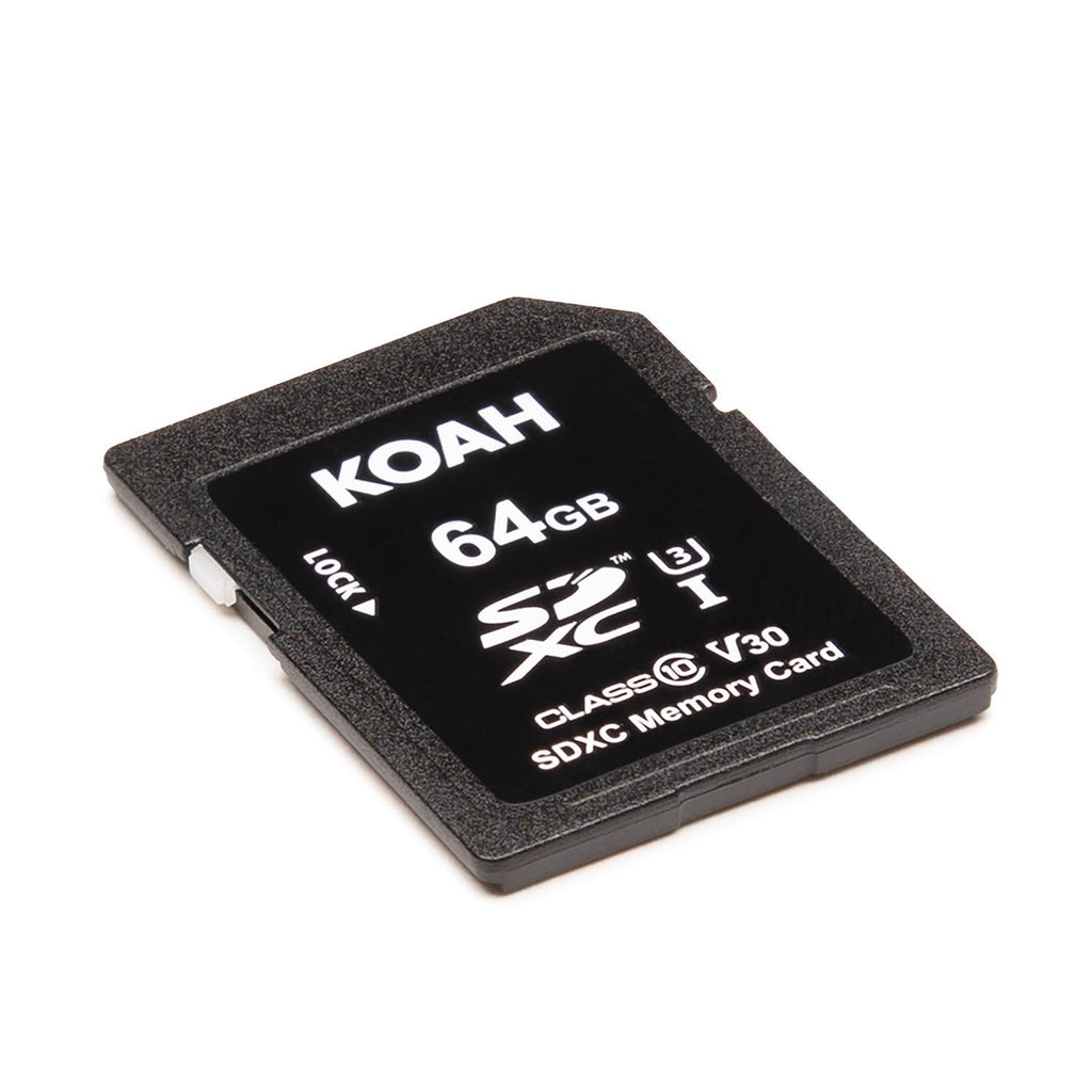 Koah Ultimate 64GB SDXC Memory Card Class10 V30 (10-Pack) with Card Reader
