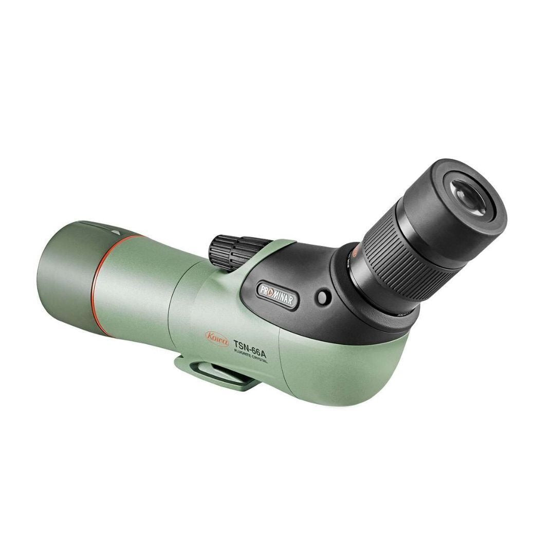 Kowa TSN-66 PROMINAR 66mm 25-60x Angled Zoom Pure Fluorite Scope Kit with TE-11WZ II Zoom Eyepiece