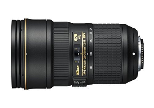 Nikon AF-S NIKKOR 24–70mm f/2.8E ED VR Lens (Open Box)