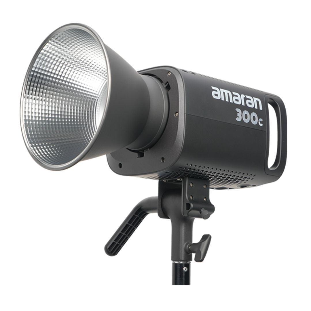 Aputure amaran 300c 300W RGBWW Full-Color Bowens Mount Point-Source LED (Charcoal)