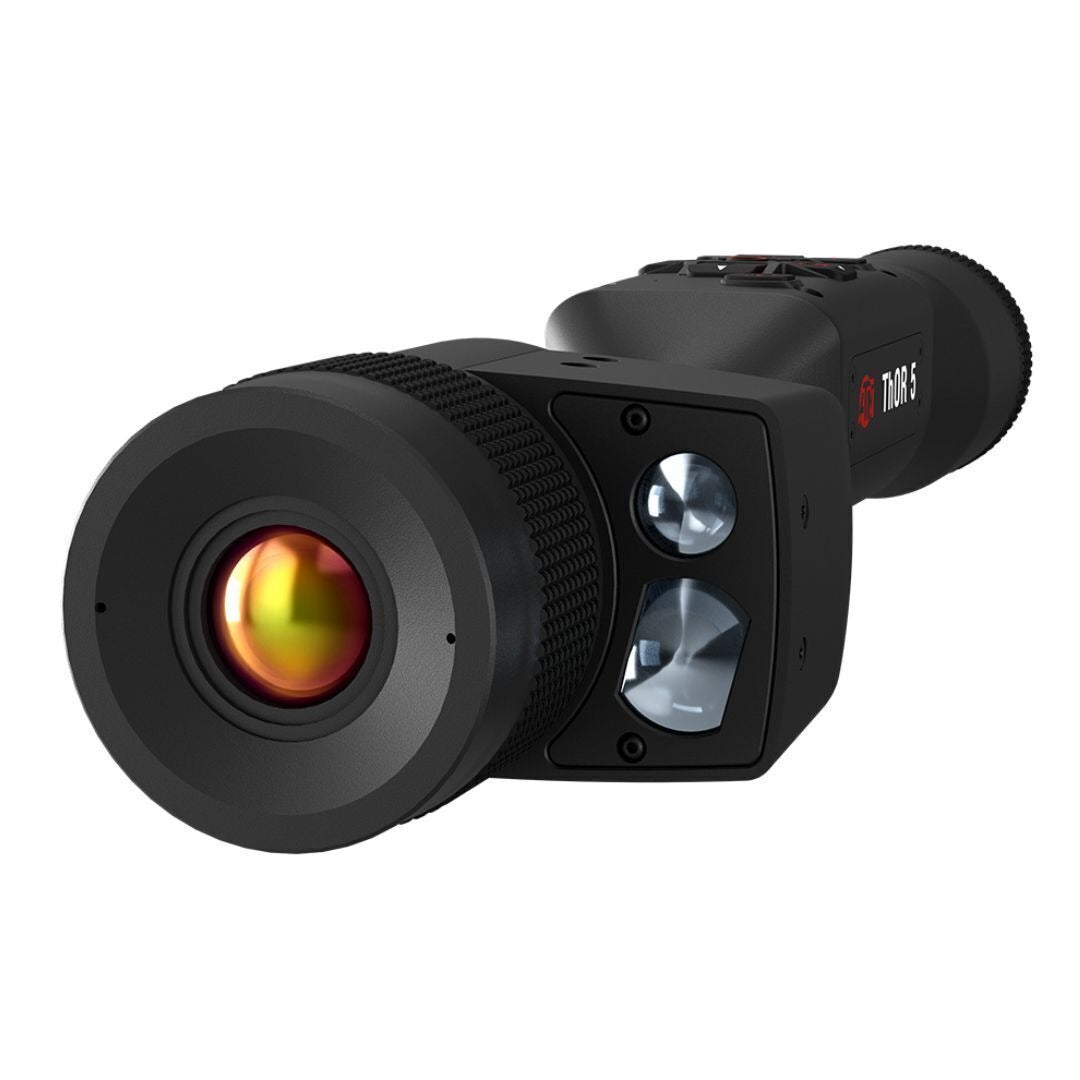 ATN ThOR 5 LRF 320 4-16x Smart HD Thermal Rifle Scope with Built-In Laser Rangefinder (Black)