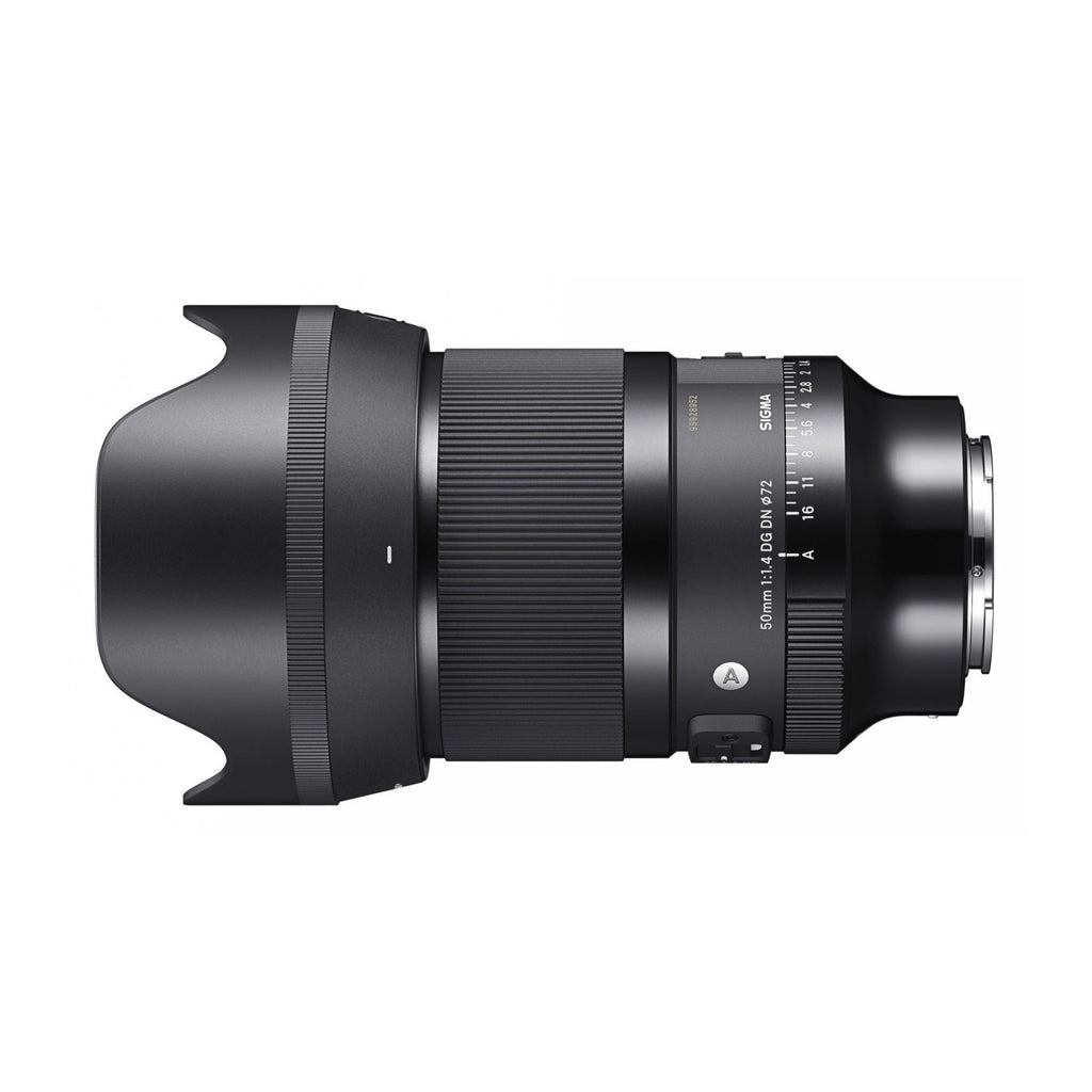 Sigma 50mm F1.4 DG DN Art Lens Compatible (Black, Sony E Mount) Bundle