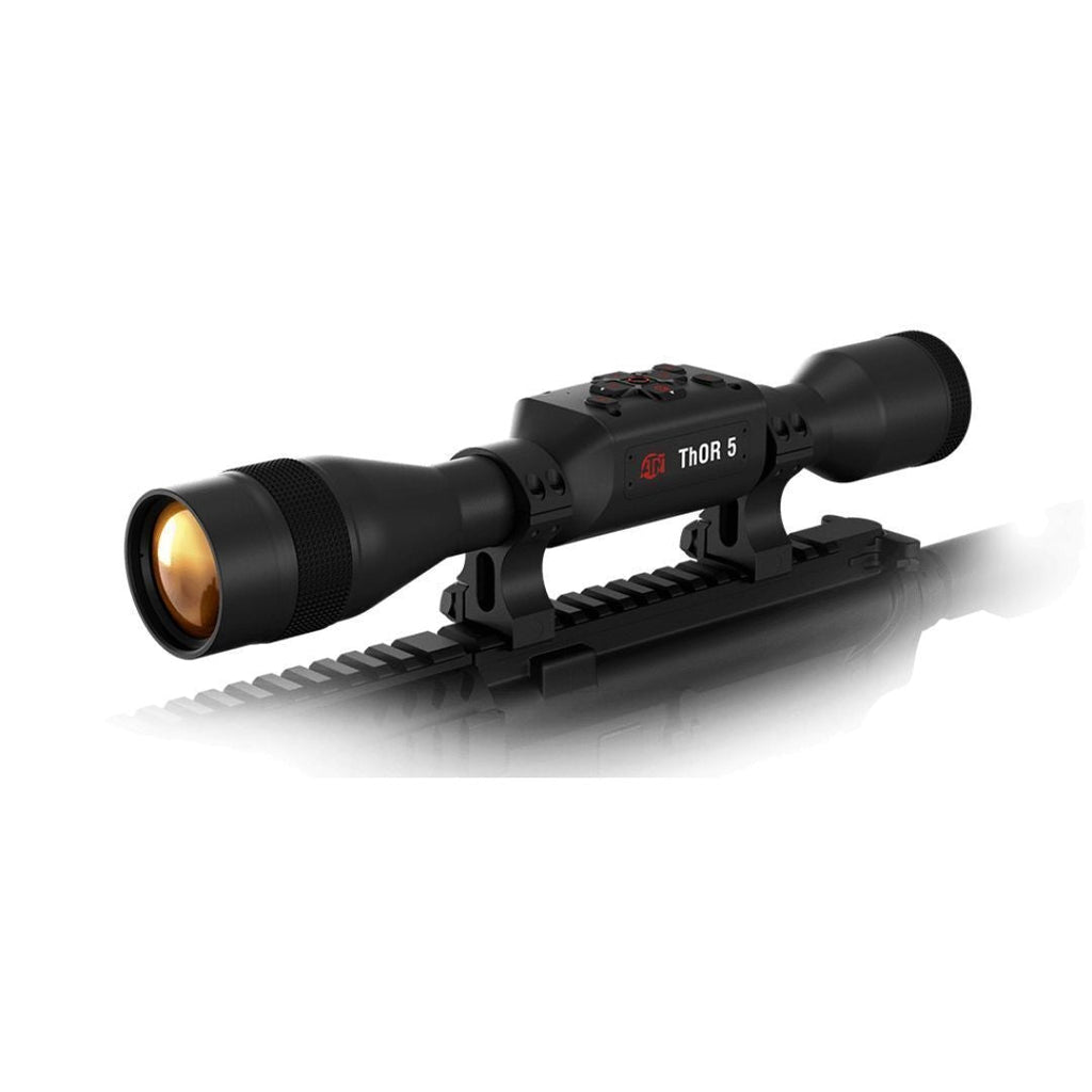 ATN Thor 5 640 2-16x Smart HD Thermal Rifle Scope with SharpIR AI Tech and Gen V Quad Core (Black)