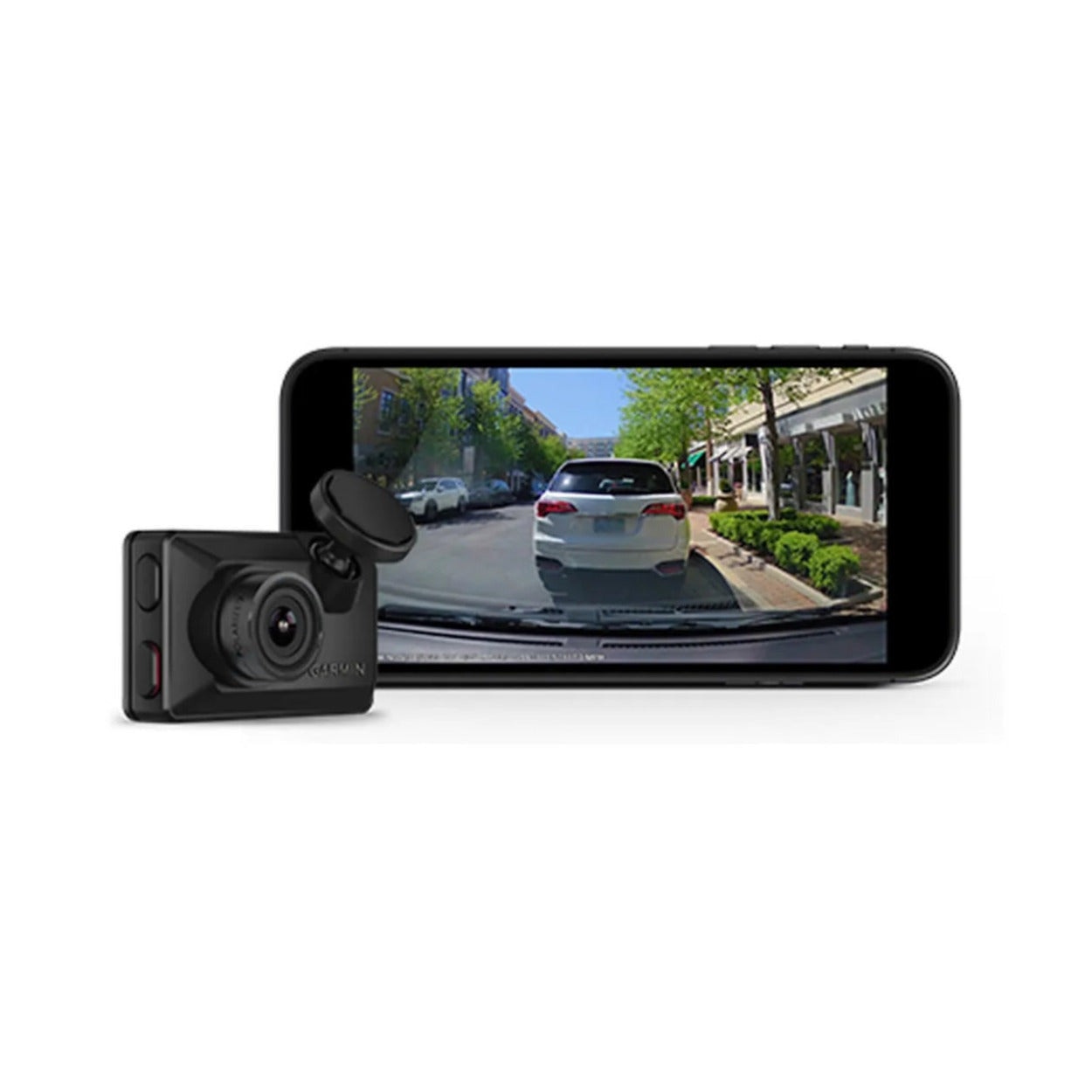 Garmin Dash Cam X310 4K UHD Dash Camera Bundle with Constant Power Cable (Black/Black) (2 Items)