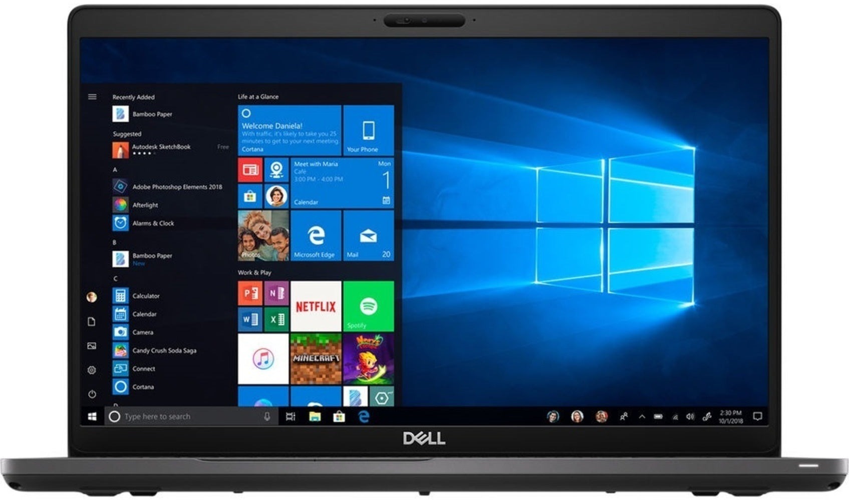 Dell Latitude 5500 Laptop, 15.6" FHD Touch, Intel Core i7, 32GB RAM, 1TB SSD, Windows 10 Pro (Certified Refurbished)