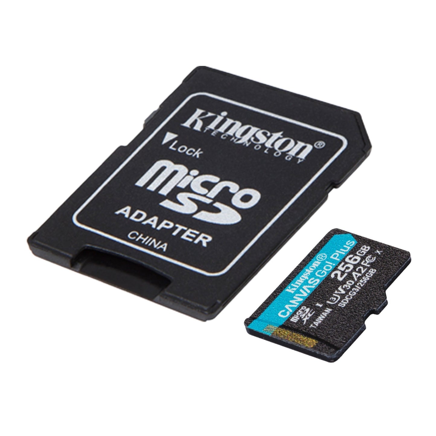 Kingston 256GB MicroSDXC Canvas Go Plus Memory Card (2-Pack)