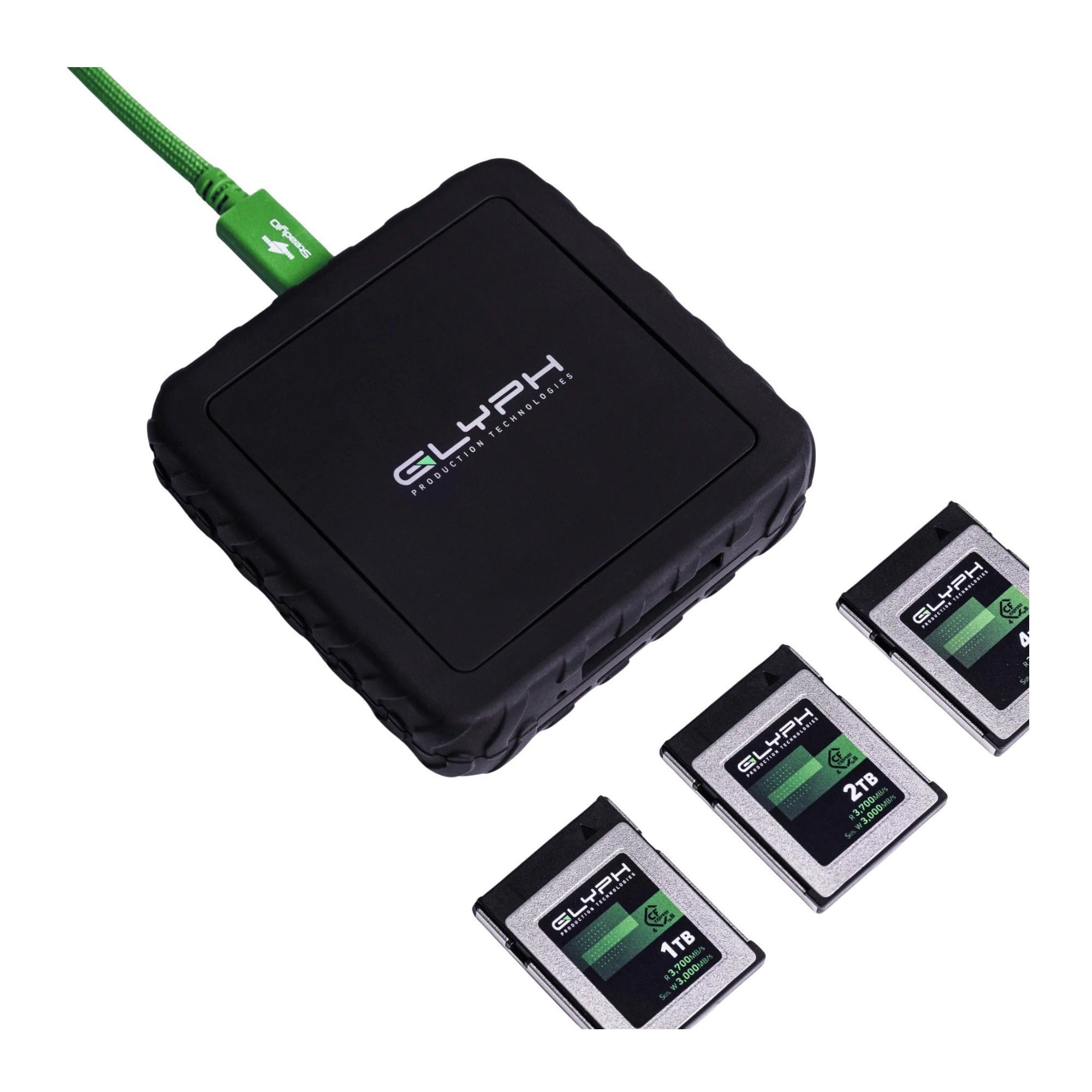 Glyph Capture+ CFexpress Type B USB4 Type-C Memory Card Reader