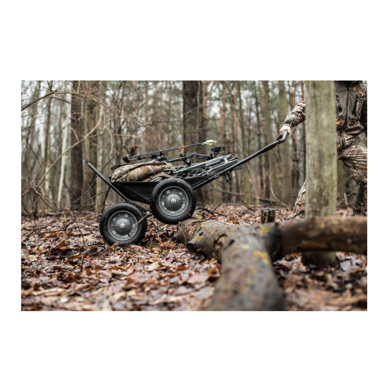 Hawk Crawler Deer Cart with Dual 360 Degree Axles (500-lbs Capacity)