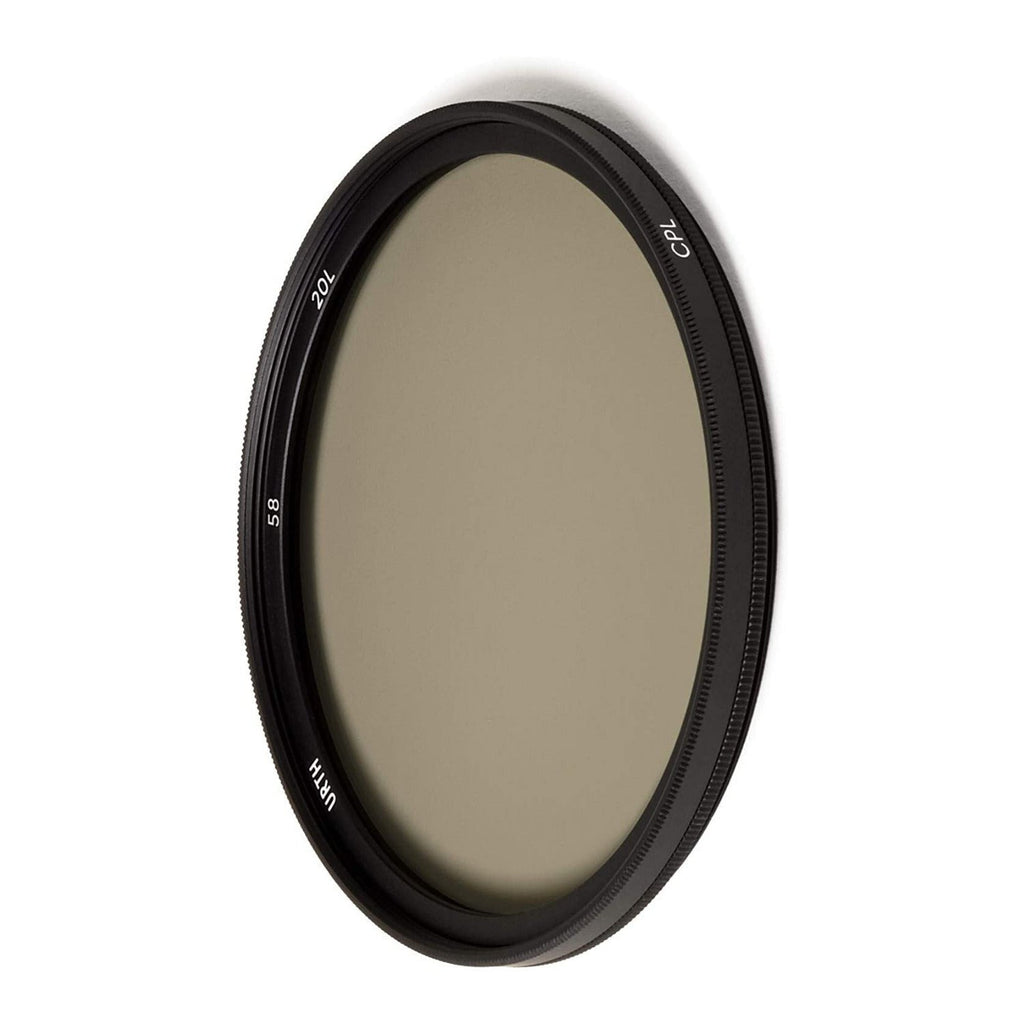 Urth 58mm Ultra-Slim Nano Coating B270 Optical Glass CPL Polarizing Circular Lens Filter Plus+
