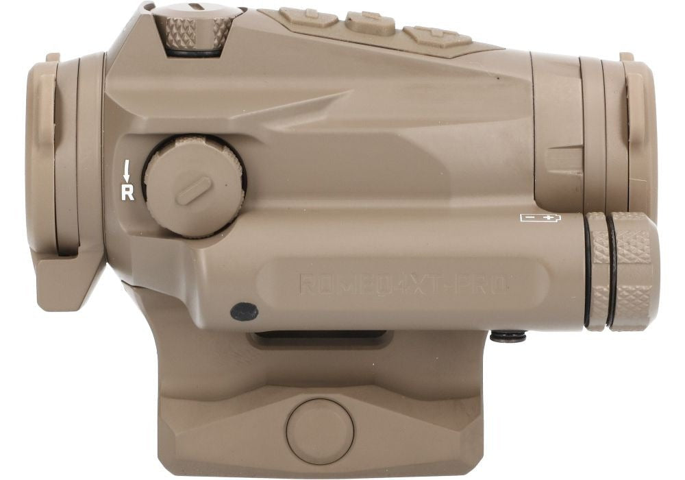 SIG SAUER ROMEO4XT-PRO MIL-SPEC 1x20MM Waterproof Fogproof Red Dot Sight (FDE)