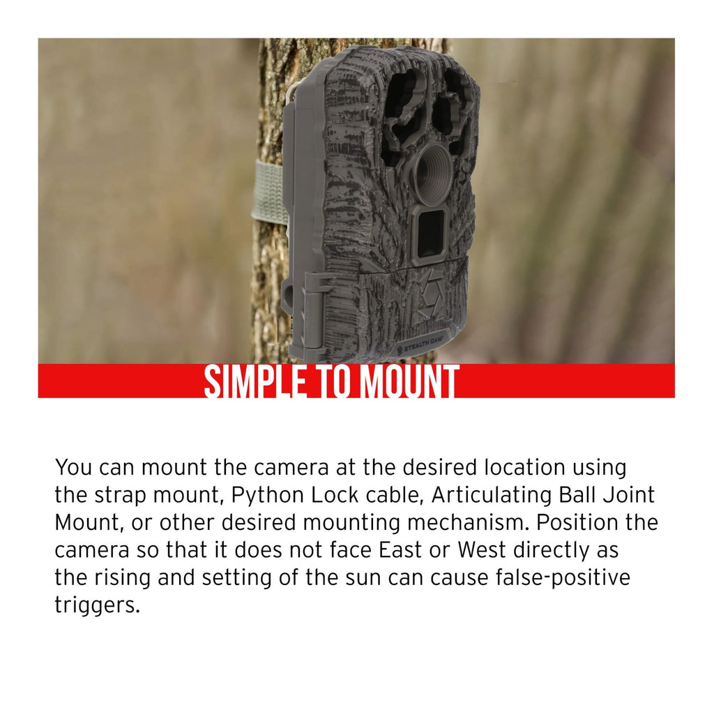 Stealth Cam Browtine 16MP Trail Camera Bundle with 32GB Memory Card and Card Reader (5 Items)