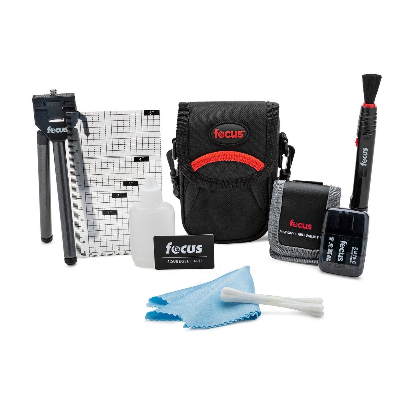 Focus Camera Accessory Bundle for Large Point and Shoot Digital Cameras