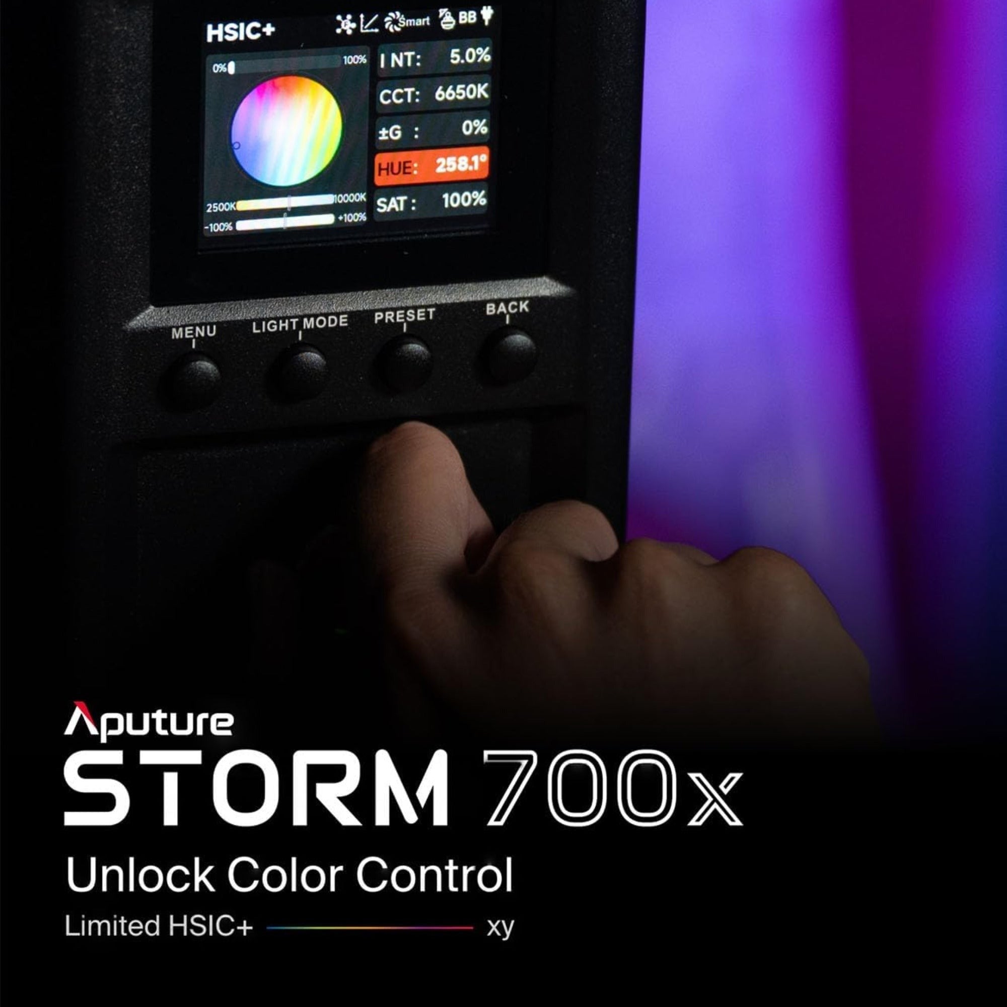 Aputure STORM 700x (2500K-10000K) with Light Dome 150 Softbox Bundle