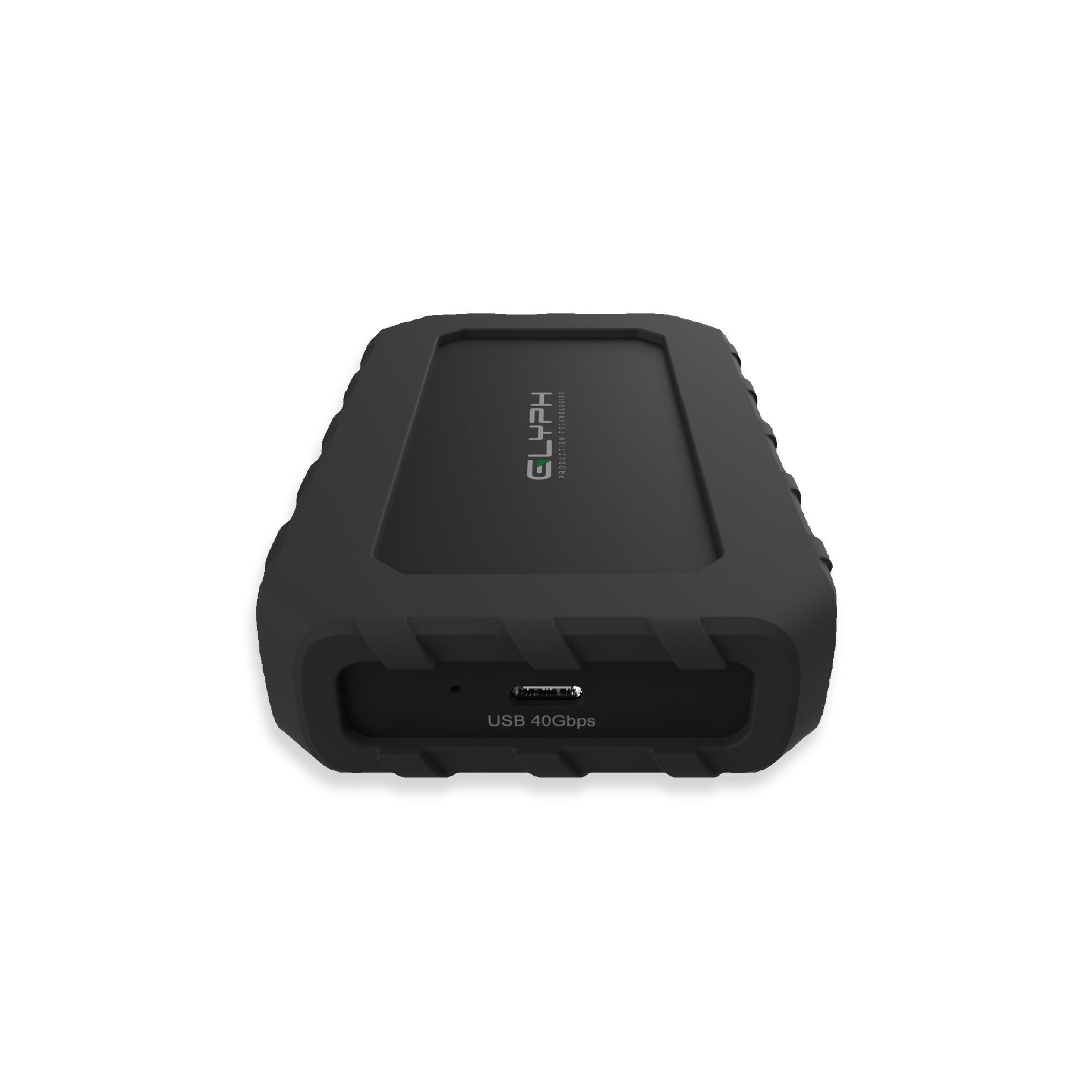 Glyph Atom EX40 High-Intensity 8TB Portable NVMe SSD with USB-C 4 Port (Black)