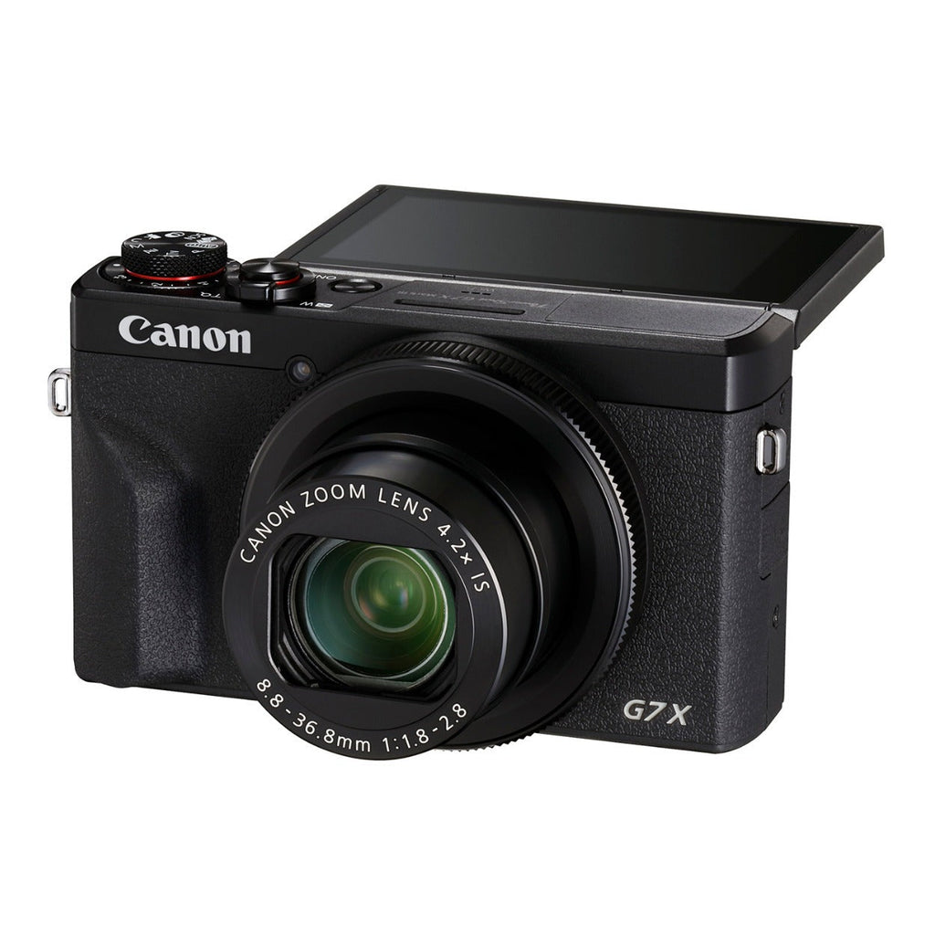 Canon PowerShot G7X Mark III Digital Camera with 4.2x Optical Zoom Lens (Black)