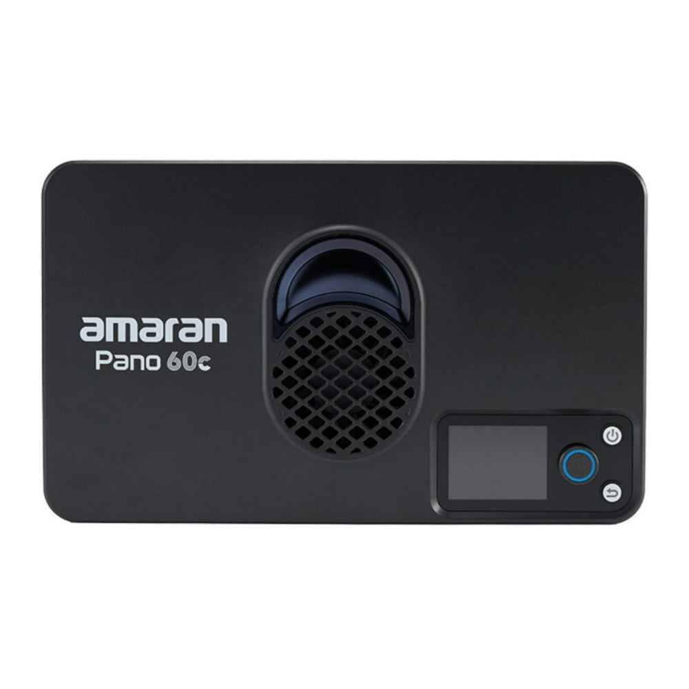 amaran Pano 60c 2-Light Kit (Charcoal) Bundle with Barn Doors