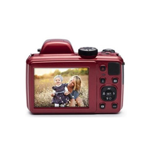 Kodak PIXPRO AZ425 Astro Zoom Camera (Red) with 32GB Memory Card and Accessory Bundle