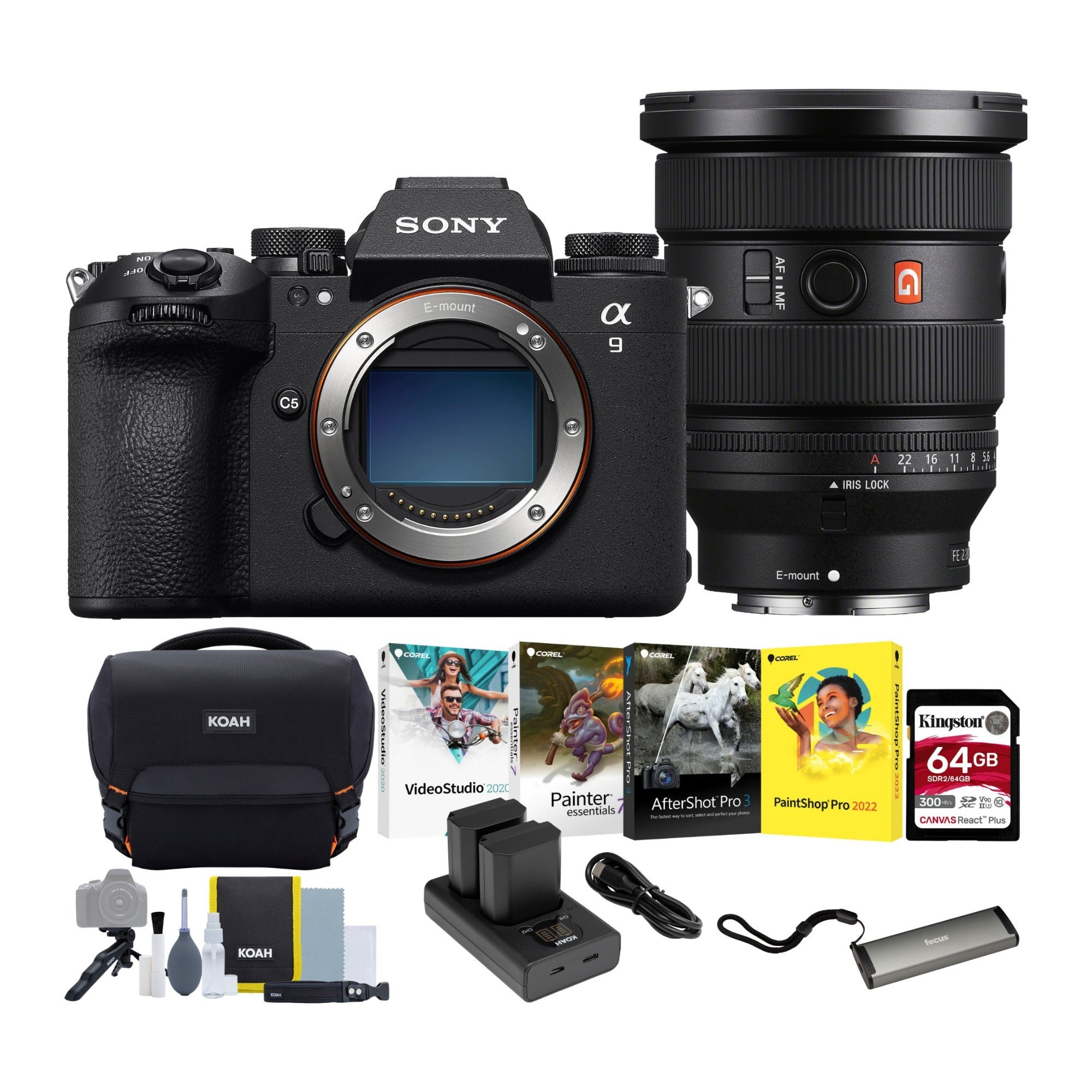 Sony Alpha 9 Mark III Mirrorless Camera with FE 16-35mm f/2.8 GM II Lens Bundle