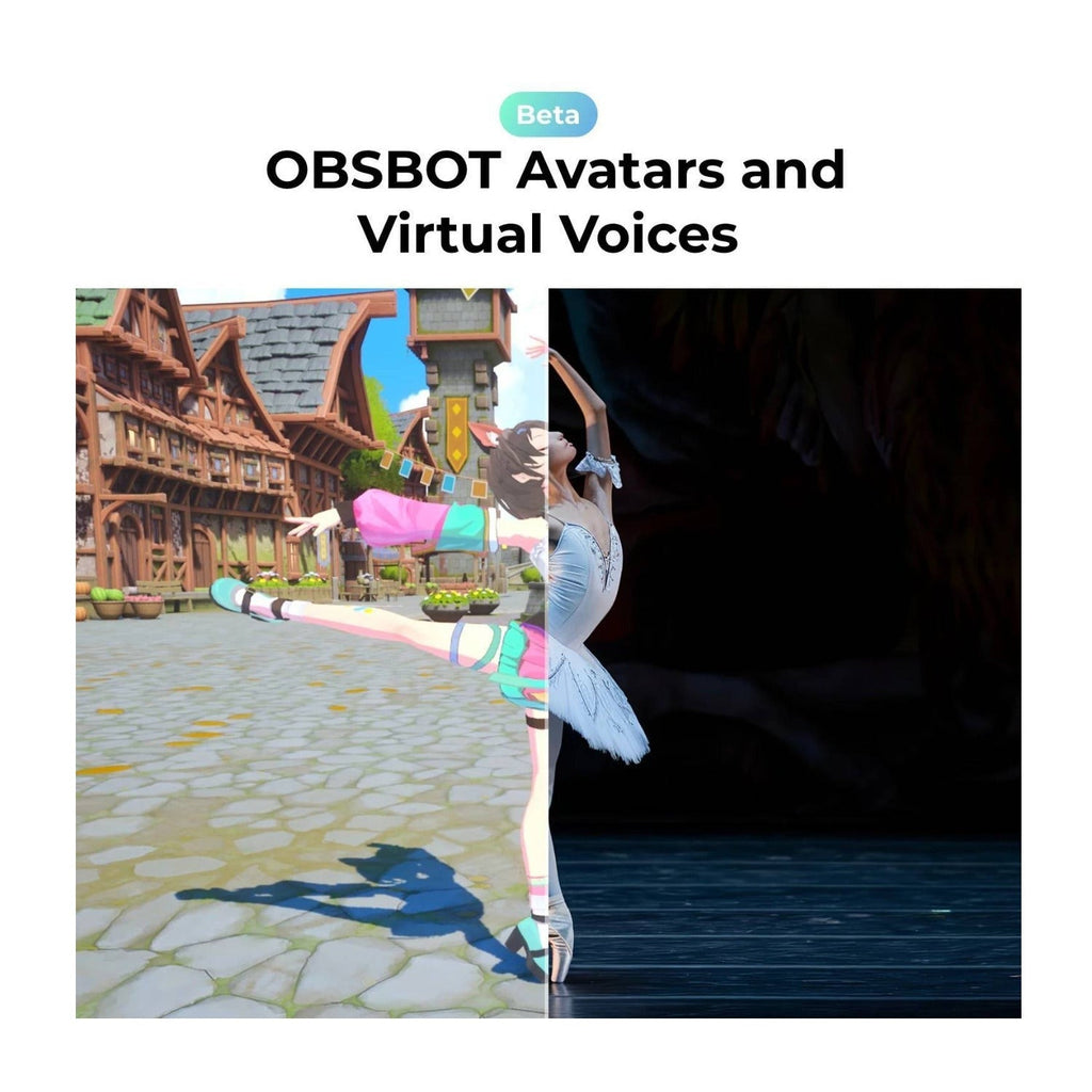 OBSBOT Tiny 3 AI-Powered Spatial Audio 4K PTZ Webcam